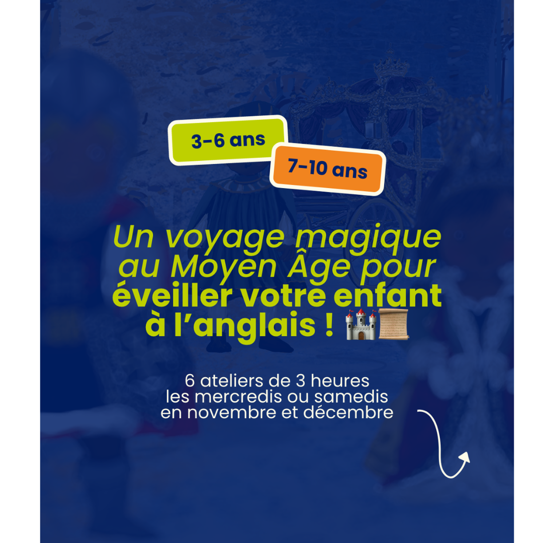 LIFE IN MIDDLE AGES, 6 ateliers immersifs de 3h en anglais – visuel 2